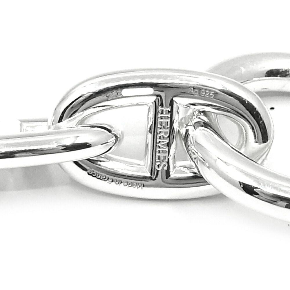 Hermes Chaine D'ancre TGM Bracelet 10 Pieces Silver Chain — view 8