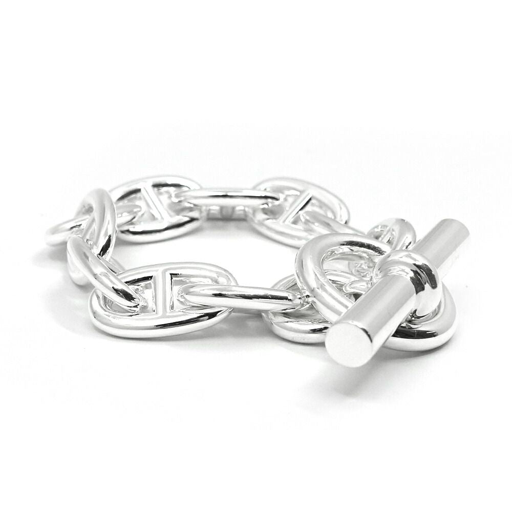 Hermes Chaine D'ancre TGM Bracelet 10 Pieces Silver Chain — view 2