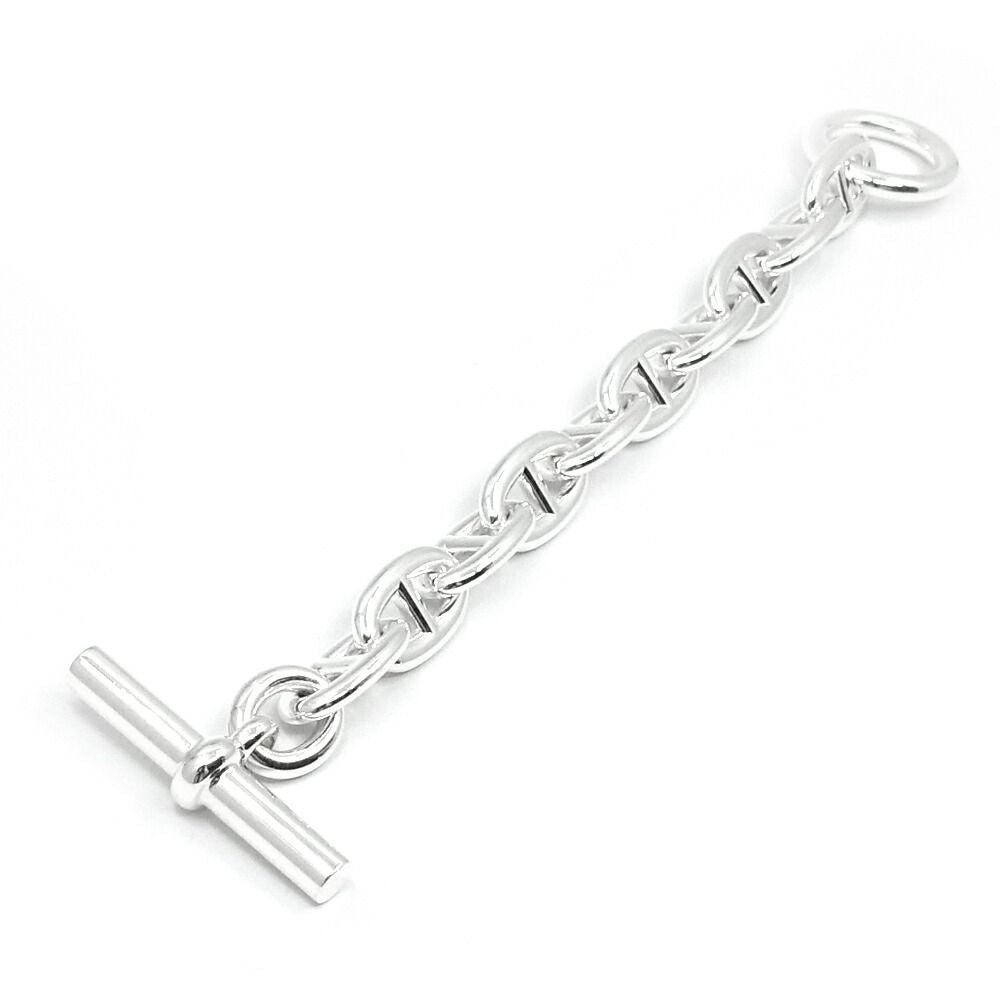 Hermes Chaine D'ancre TGM Bracelet 10 Pieces Silver Chain — view 6