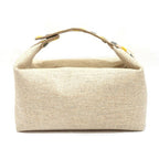Hermes Brid-a-brac GM Carre Handbag Pouch Seigle Beige — view 2