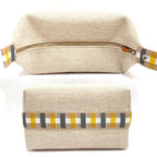 Hermes Brid-a-brac GM Carre Handbag Pouch Seigle Beige — view 4