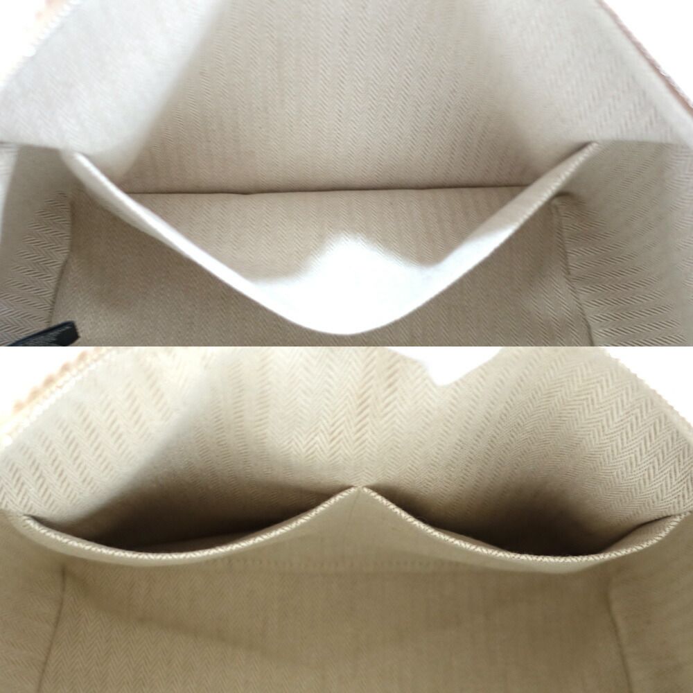 Hermes Brid-a-brac GM Carre Handbag Pouch Seigle Beige — view 7