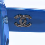 Chanel Sunglasses Eyewear CC Logo Blue — view 6
