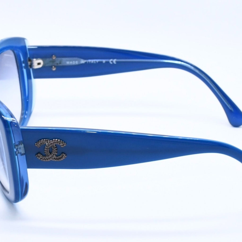 Chanel Sunglasses Eyewear CC Logo Blue — view 5