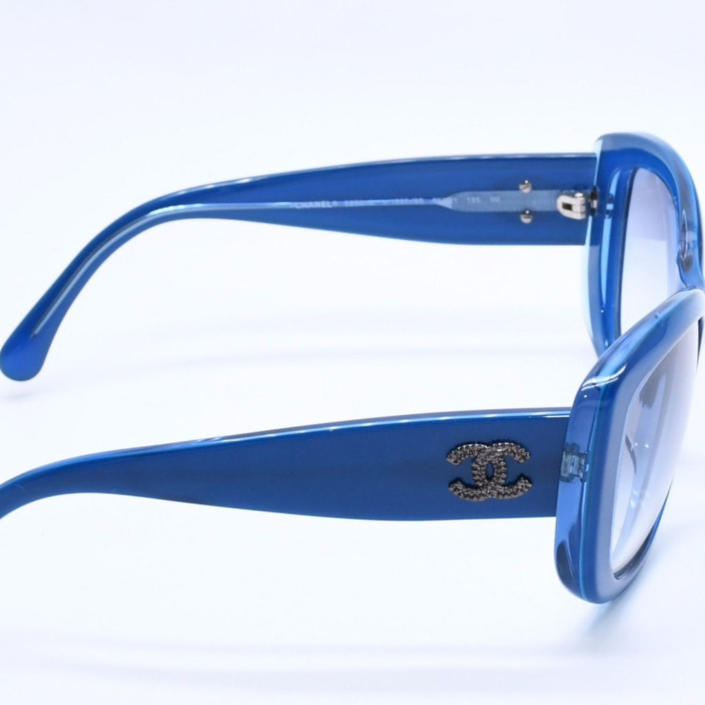 Chanel Sunglasses Eyewear CC Logo Blue — view 4