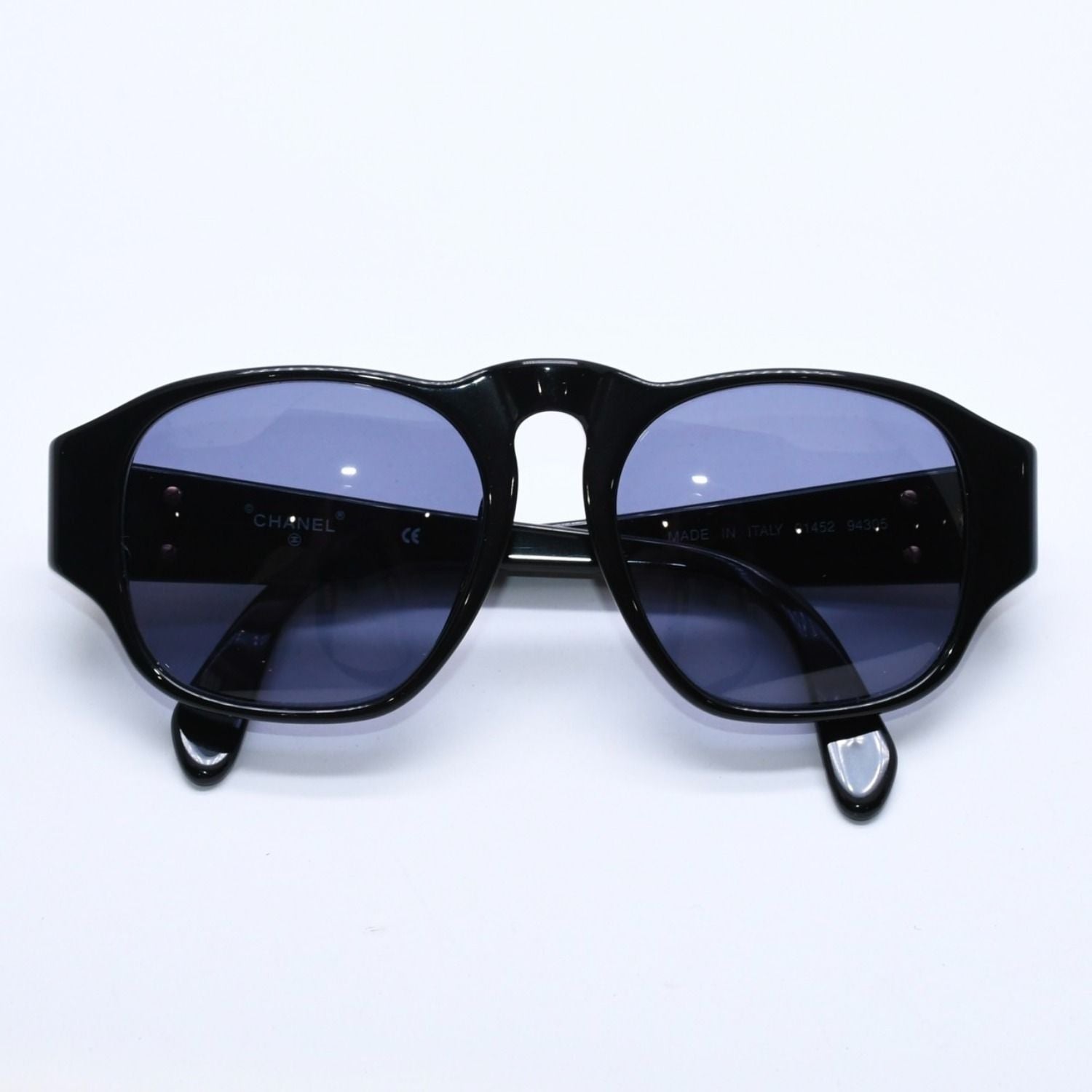 Chanel Sunglasses Eyewear CC Logo Acetate Black