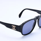 Chanel Sunglasses Eyewear CC Logo Acetate Black — view 5