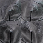 Chanel Small 2-Way Bag Hand Shoulder Caviar Leather Black Gold — view 5