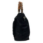 Gucci Handbag Bamboo Black Leather — view 4