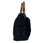Gucci Handbag Bamboo Black Leather — view 2