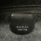 Gucci Handbag Bamboo Black Leather — view 8