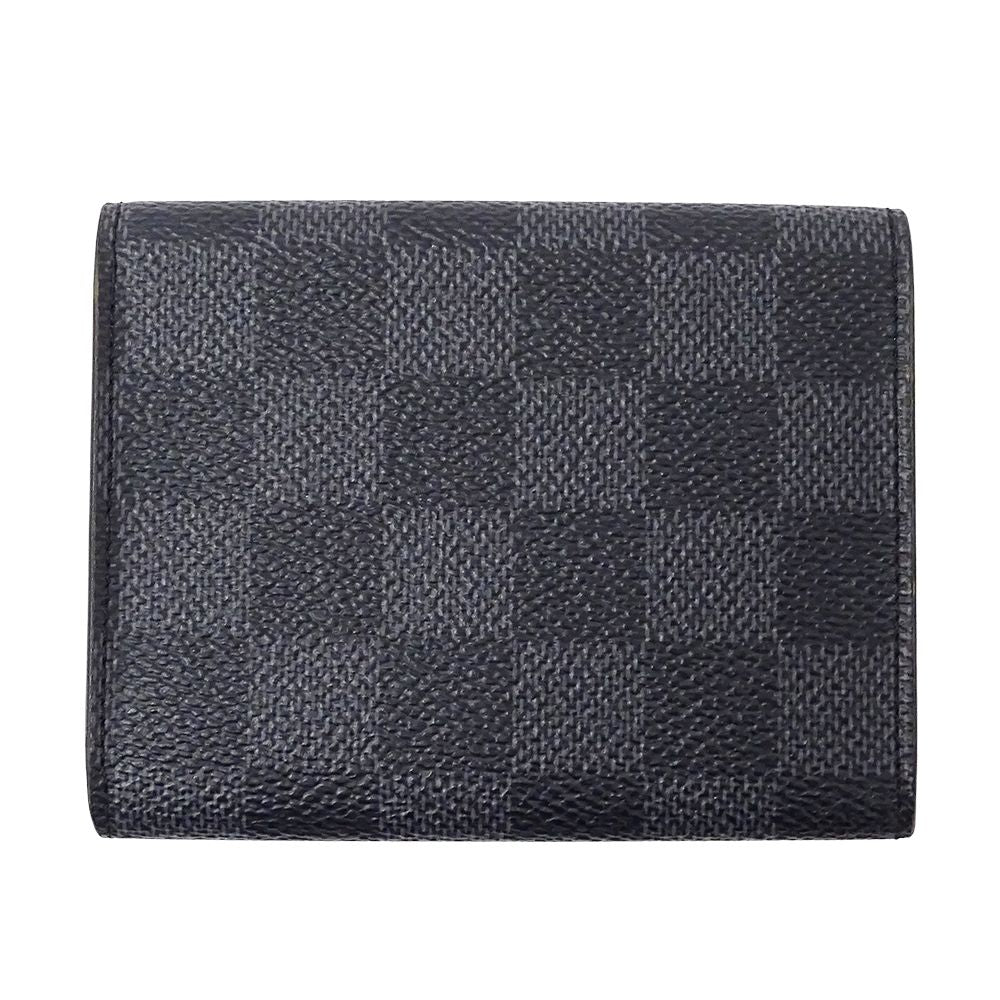 Louis Vuitton Card Case Damier Graphite Business Holder Black — view 2