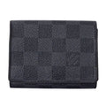 Louis Vuitton Card Case Damier Graphite Business Holder Black