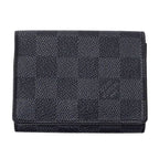 Louis Vuitton Card Case Damier Graphite Business Holder Black