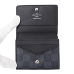 Louis Vuitton Card Case Damier Graphite Business Holder Black — view 4