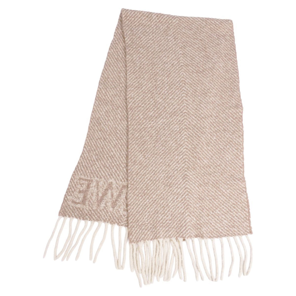 Loewe Scarf Shawl Fringe Alpaca Wool Heli — view 2