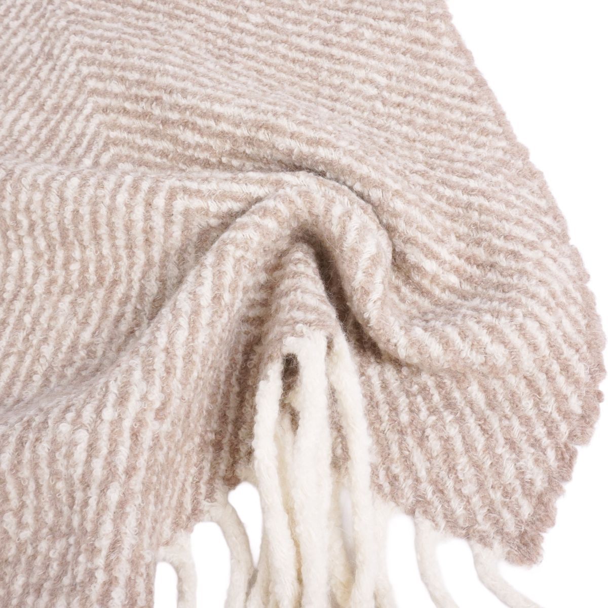 Loewe Scarf Shawl Fringe Alpaca Wool Heli — view 5