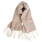 Loewe Scarf Shawl Fringe Alpaca Wool Heli — view 3