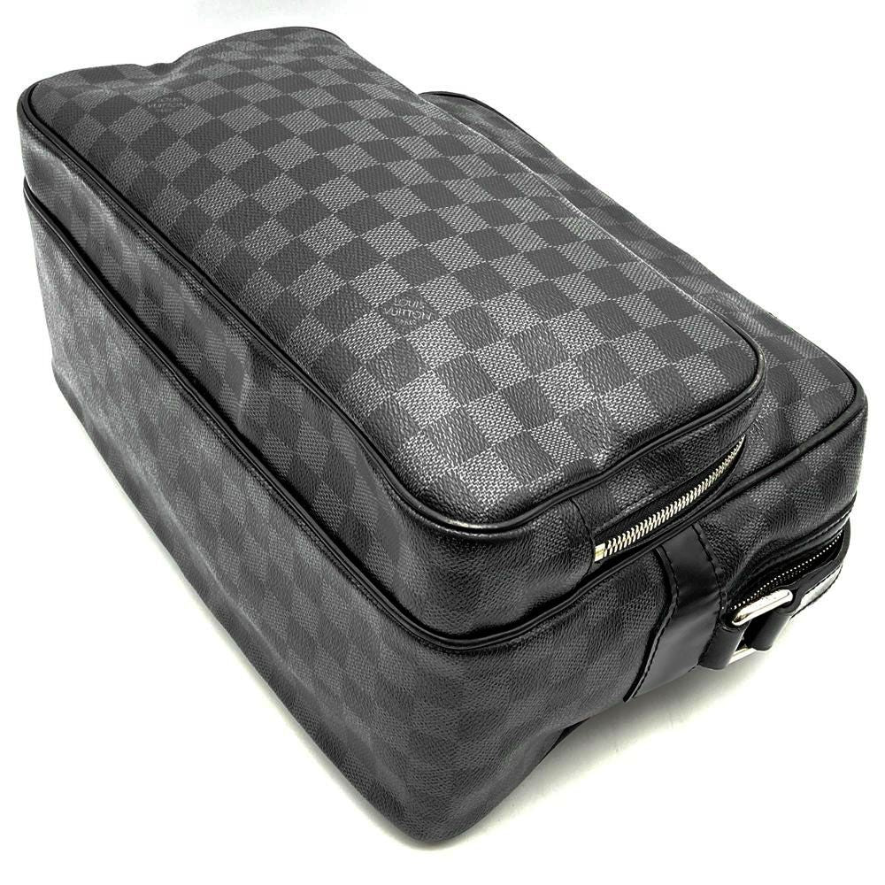 Louis Vuitton Damier Graphite Io Shoulder Bag Canvas Black — view 4