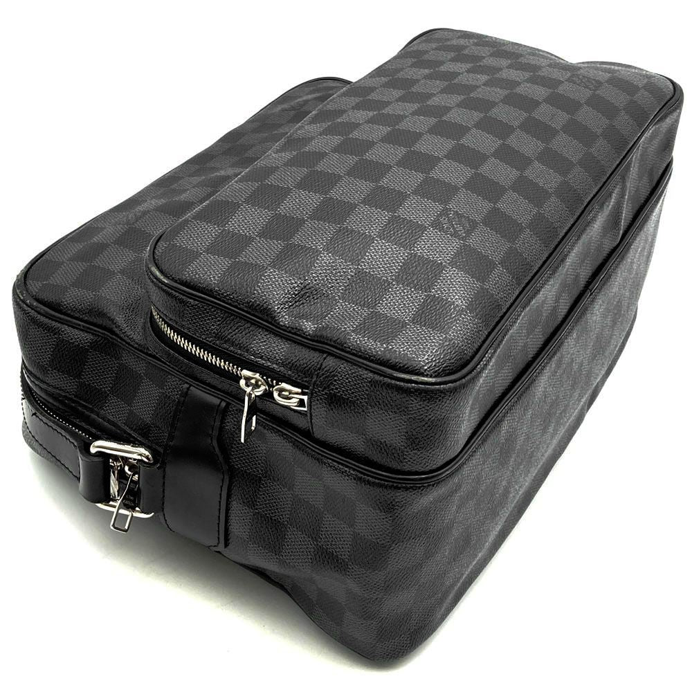 Louis Vuitton Damier Graphite Io Shoulder Bag Canvas Black — view 5