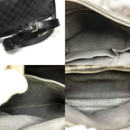 Louis Vuitton Damier Graphite Io Shoulder Bag Canvas Black — view 7