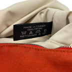 Hermes Pouch Orange Brown — view 6