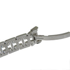 Hermes Clipper Stainless Steel Quartz Analog Display Gray Dial Watch — view 7