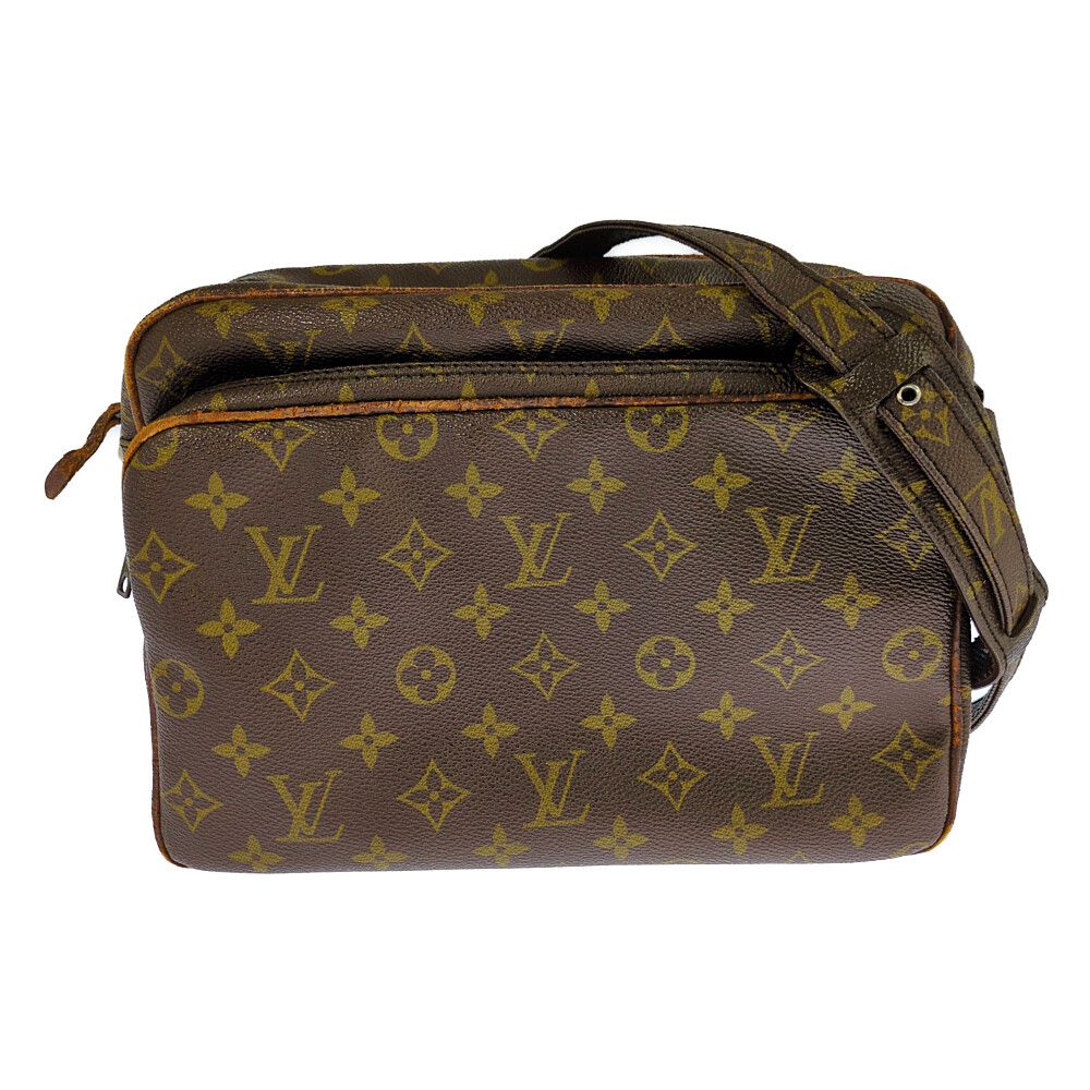 Louis Vuitton Monogram Migrateur Handbag Brown