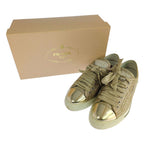 Prada Glitter Sneakers 36 Gold — view 8