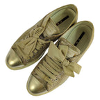 Prada Glitter Sneakers 36.5 Gold — view 6