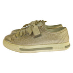 Prada Glitter Sneakers 36.5 Gold — view 2