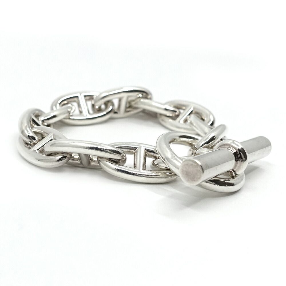Hermes Chaine D'ancre GM Bracelet 11 Links Silver Chain — view 2