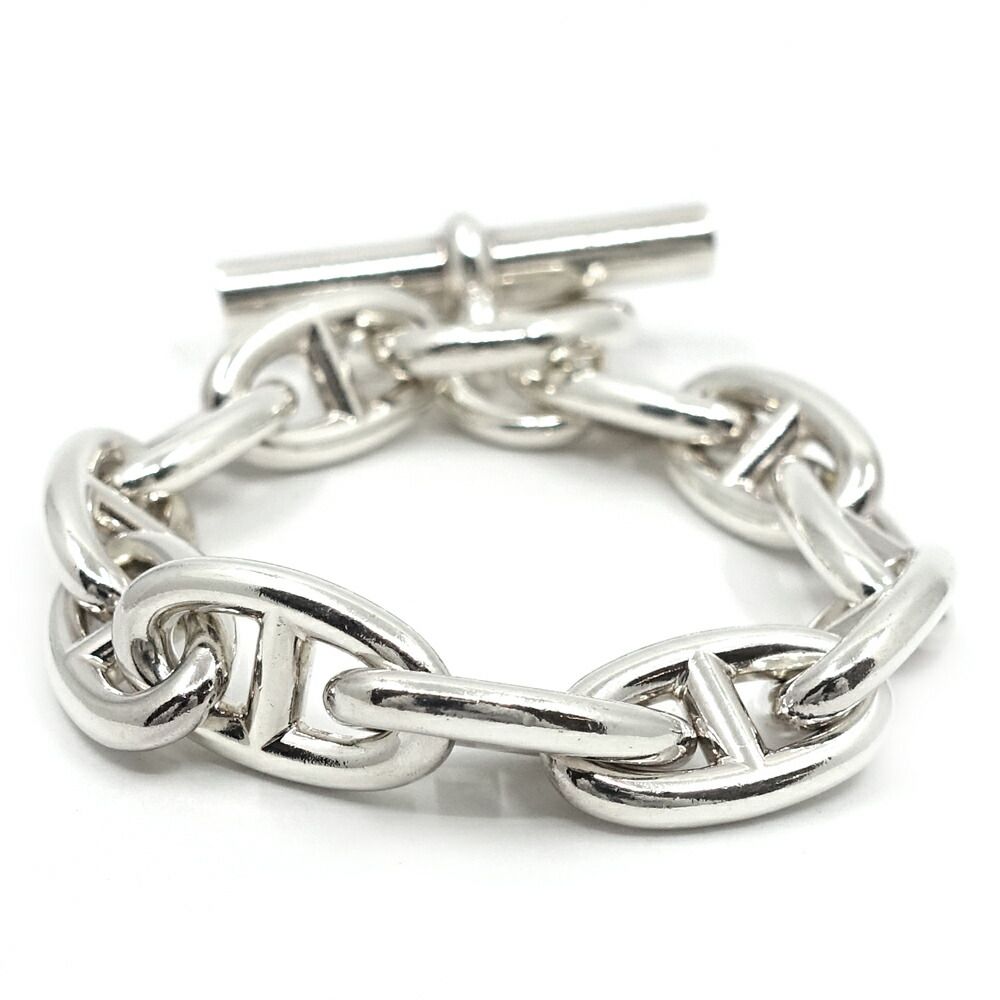 Hermes Chaine D'ancre GM Bracelet 11 Links Silver Chain — view 5