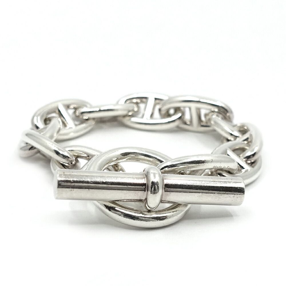 Hermes Chaine D'ancre GM Bracelet 11 Links Silver Chain