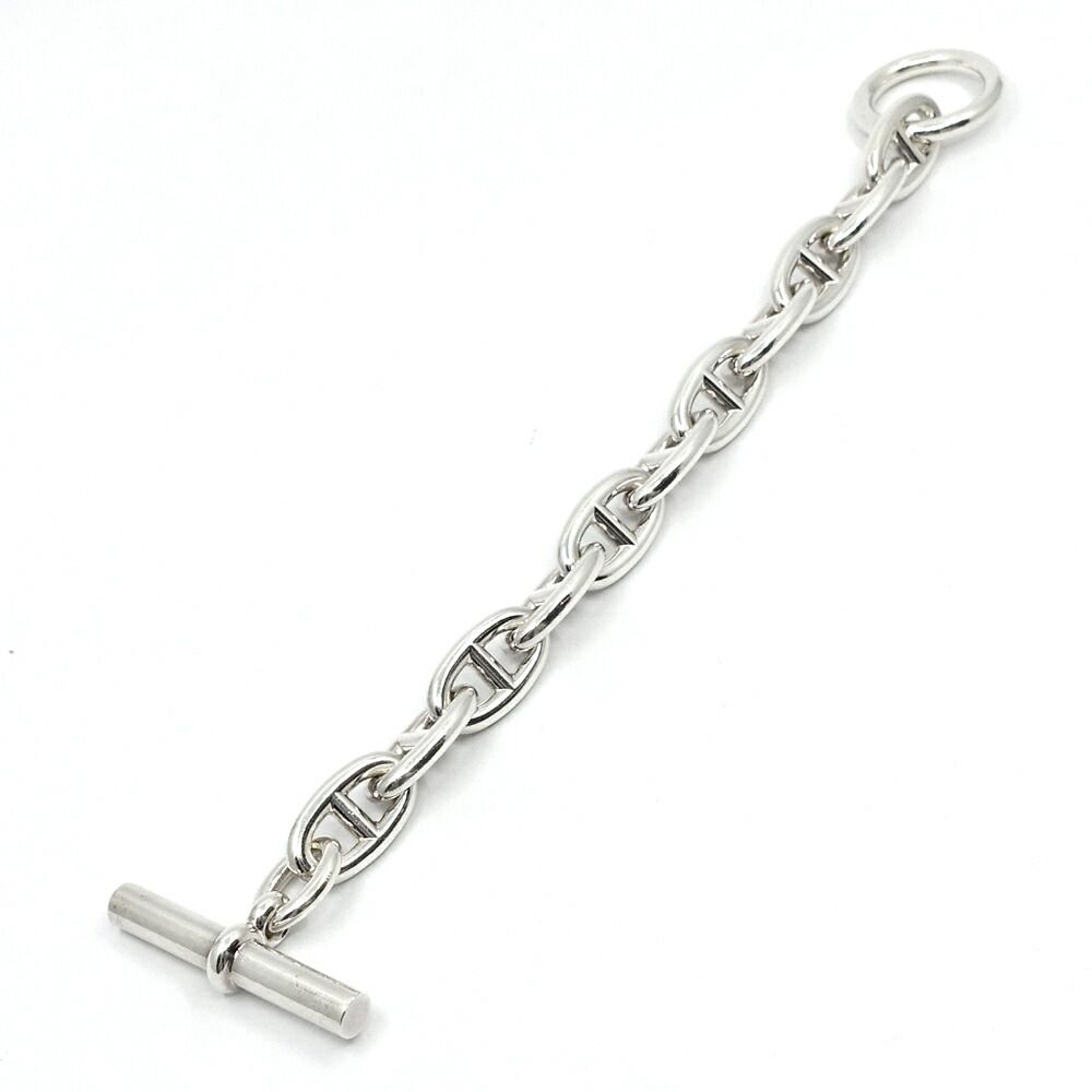 Hermes Chaine D'ancre GM Bracelet 11 Links Silver Chain — view 6