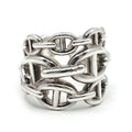 Hermes Chaine D'ancre GM 53 Ring Silver