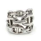 Hermes Chaine D'ancre GM 53 Ring Silver