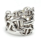 Hermes Chaine D'ancre GM 53 Ring Silver — view 4