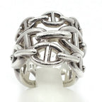 Hermes Chaine D'ancre GM 53 Ring Silver — view 2