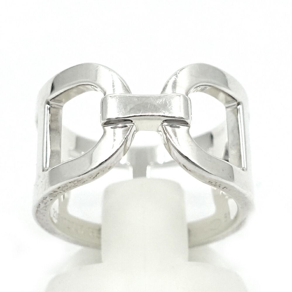 Hermes Chaine D'ancre 51 Ring Silver — view 2