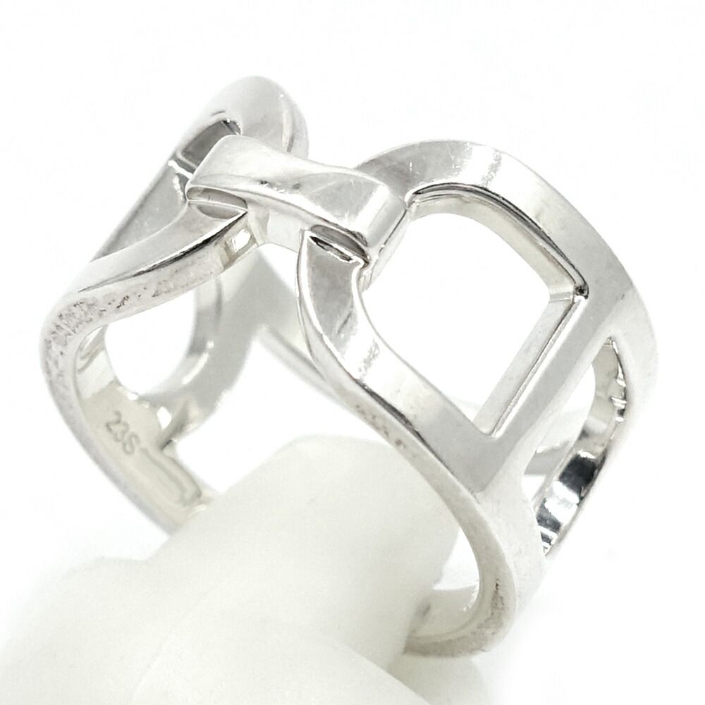 Hermes Chaine D'ancre 51 Ring Silver — view 3