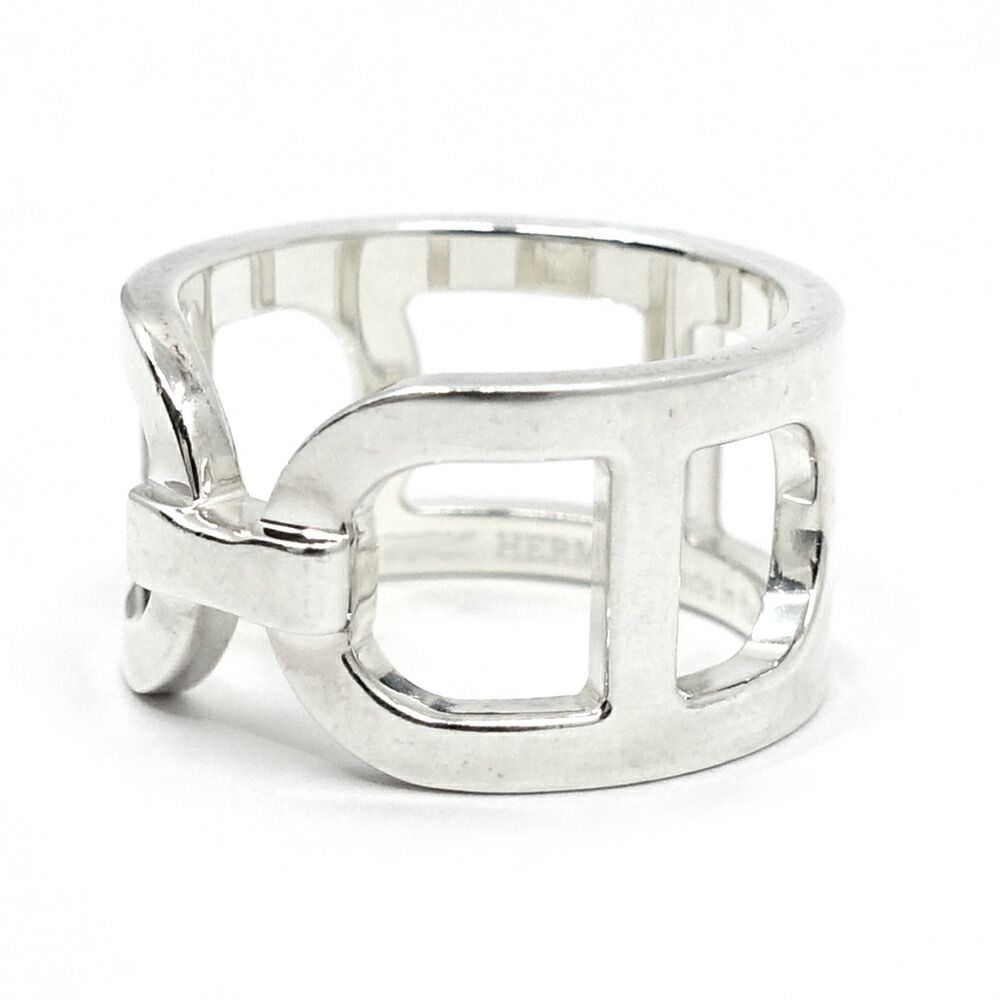 Hermes Chaine D'ancre 51 Ring Silver — view 5