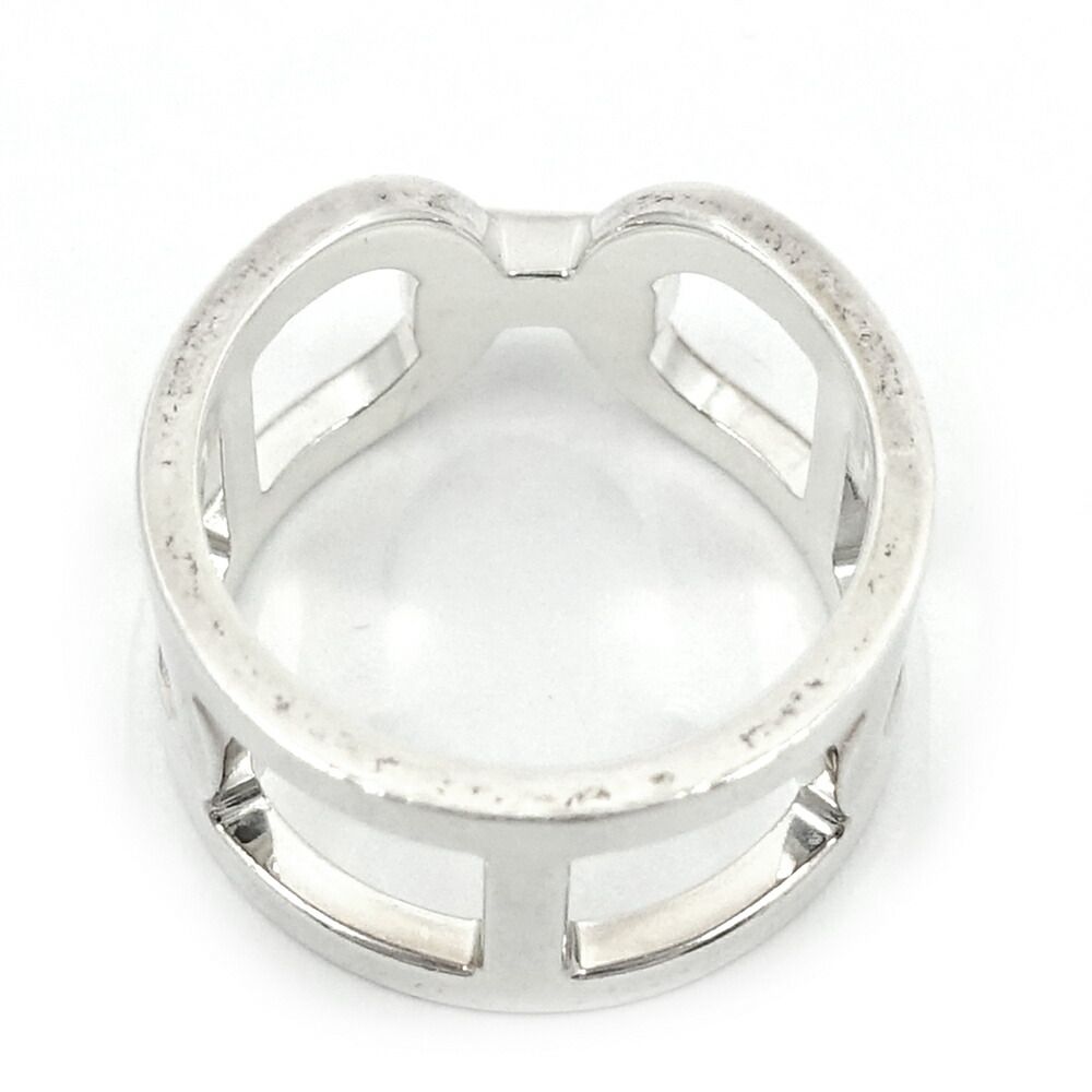 Hermes Chaine D'ancre 51 Ring Silver — view 8