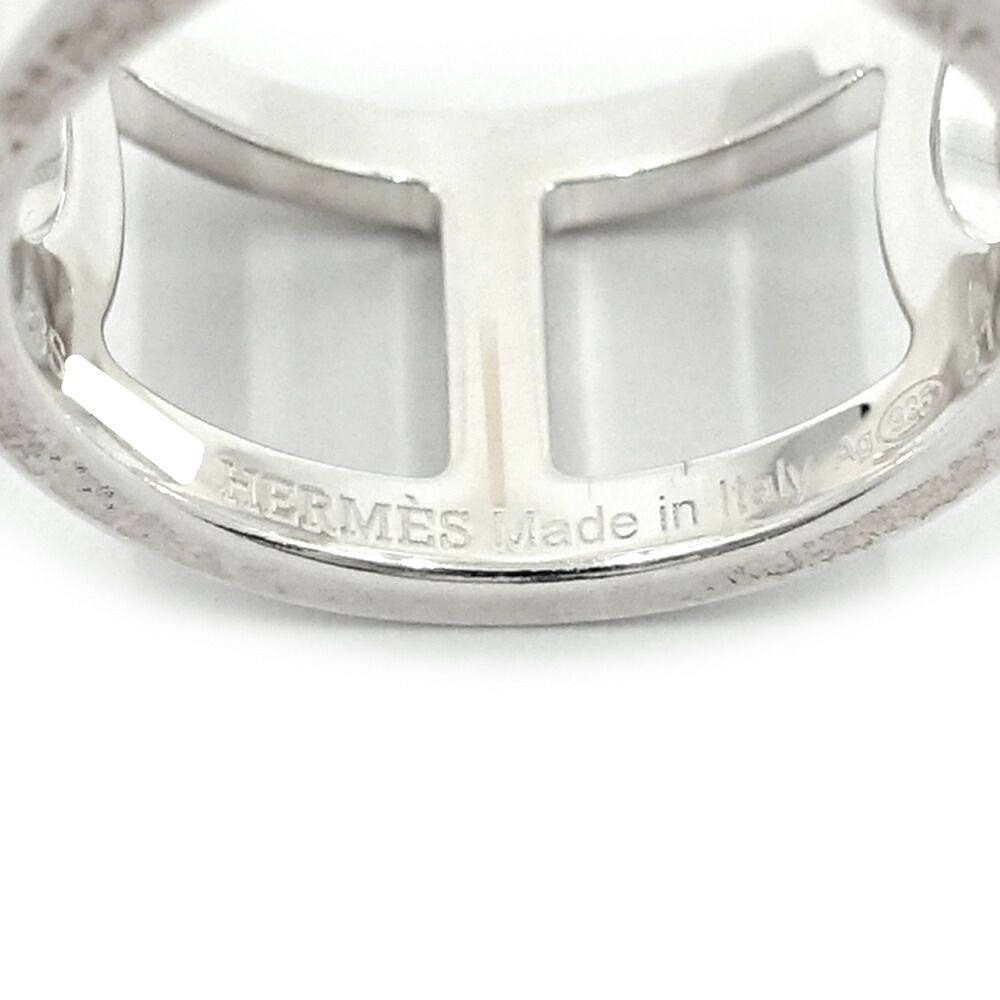 Hermes Chaine D'ancre 51 Ring Silver — view 9