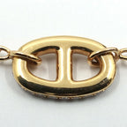 Hermes Chaine D'ancre Farandole Bracelet Pink Gold Pave Diamond — view 5