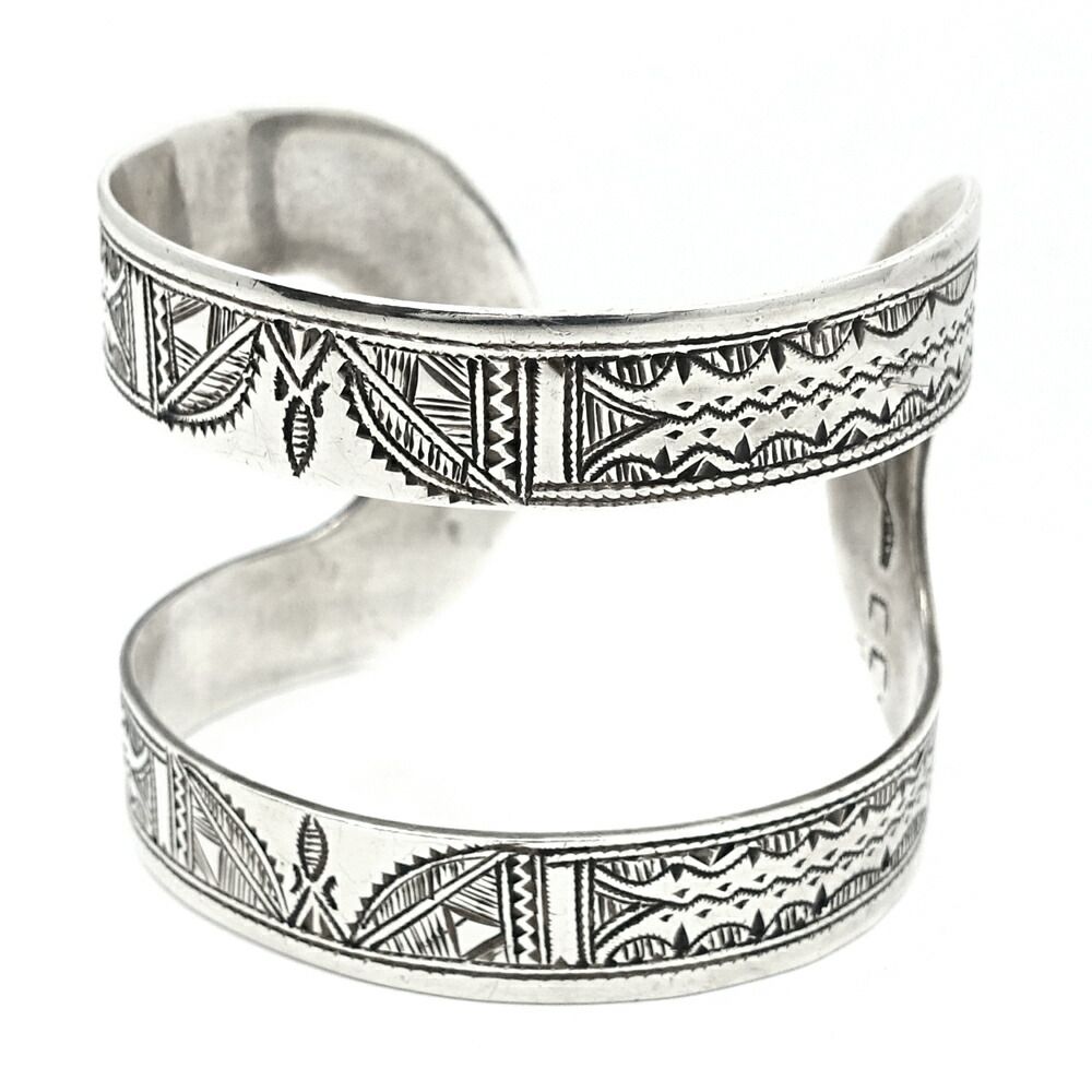 Hermes Bracelet Touareg Bangle Silver — view 3