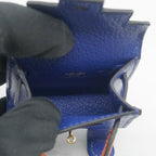 Hermes Tall le Charm Blue Electric Jo Nunapur Vert Vero Ne Zukuri Tadelakt — view 7