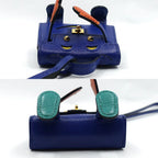 Hermes Tall le Charm Blue Electric Jo Nunapur Vert Vero Ne Zukuri Tadelakt — view 5