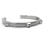 Hermes Bracelet Athena Arjan Bangle Leather Metal — view 2