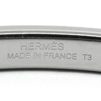 Hermes Bracelet Athena Arjan Bangle Leather Metal — view 7